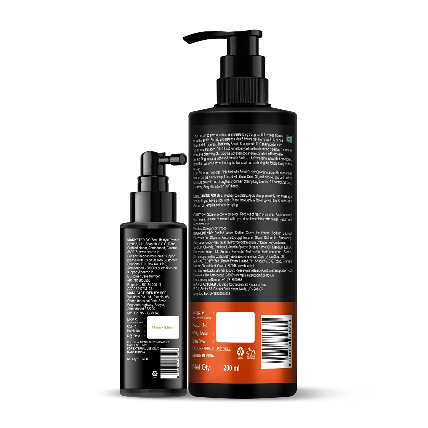 Beardo Advanced Hair Growth Duo