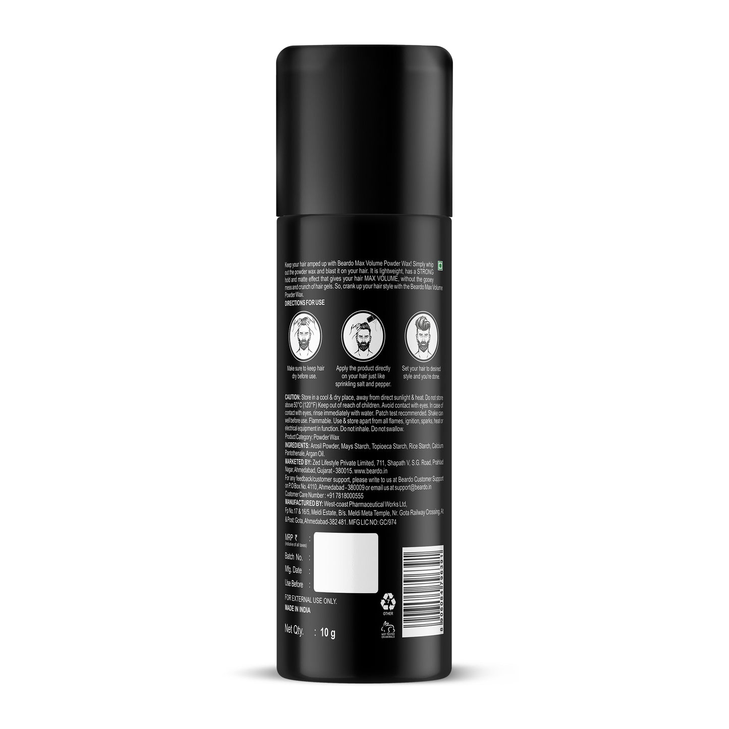 Beardo Max Volume Powder Wax