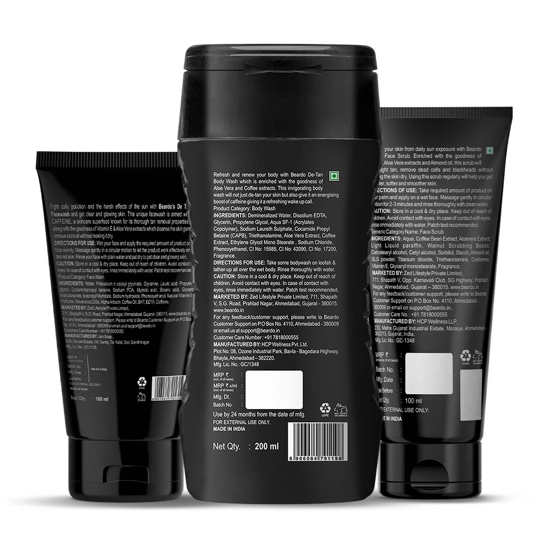 Beardo De-tan Har Roz Kit