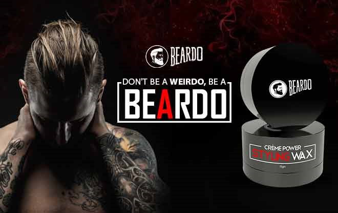 Beardo creme powder styling wax