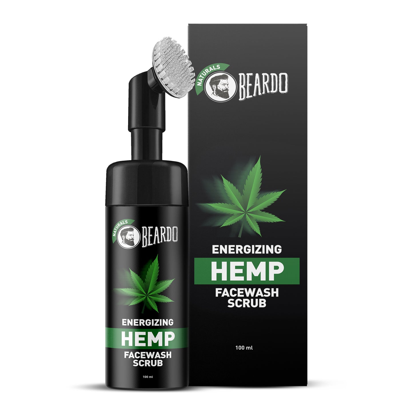 Beardo Energizing Hemp Facewash Scrub