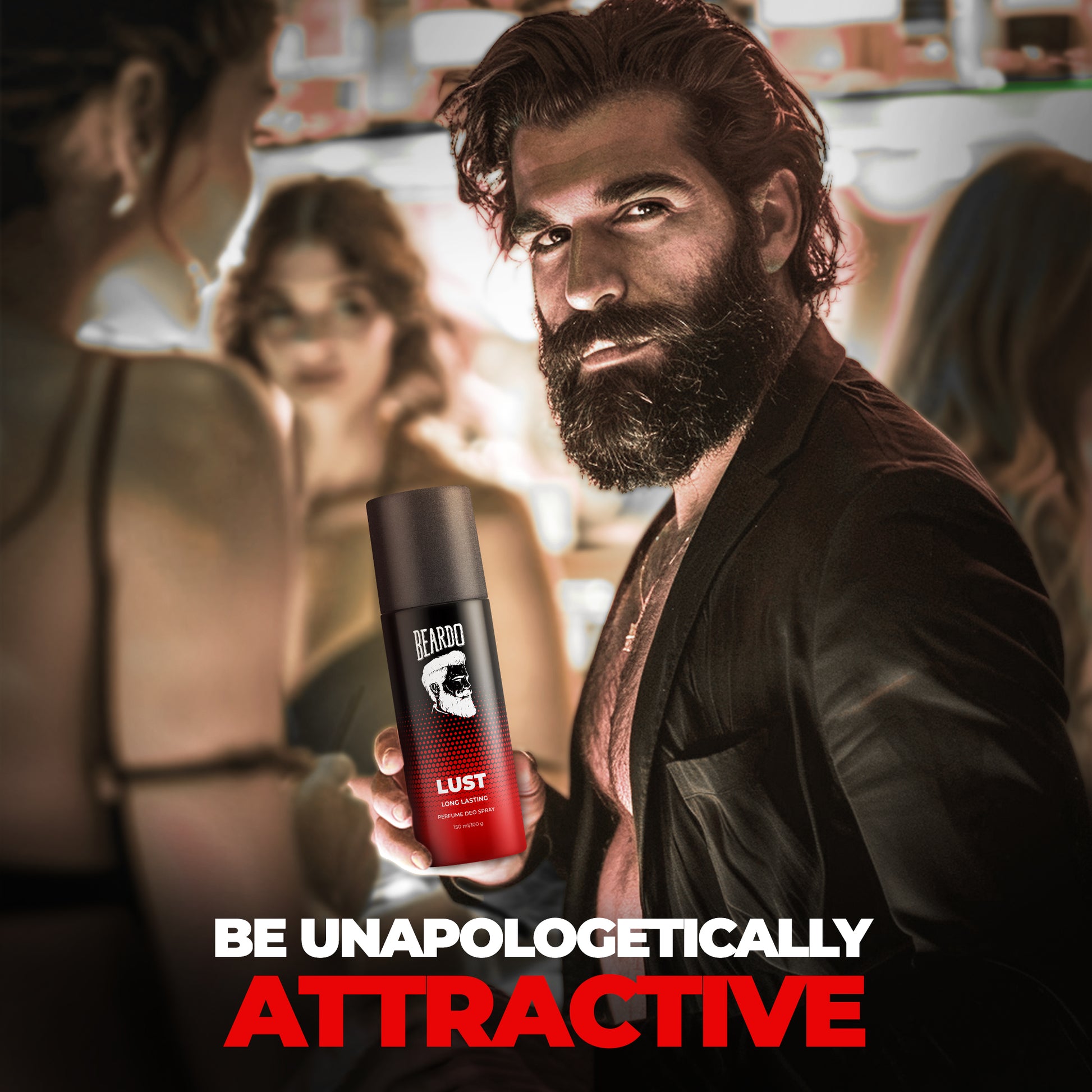 Beardo Lust Perfume Deo Spray (150ml)