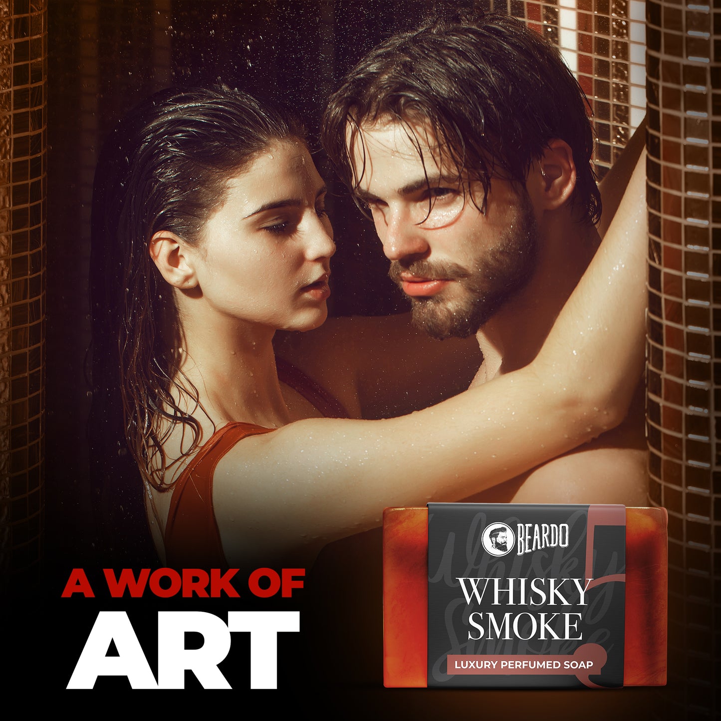 Beardo Whisky Smoke Soap