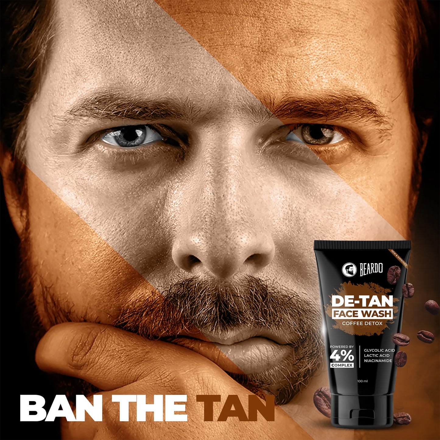 Beardo De-Tan Facewash for Men (100ml)