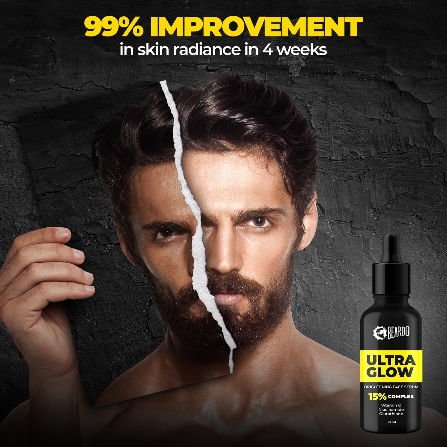 Beardo Ultra Glow Brightening Serum (30ml)