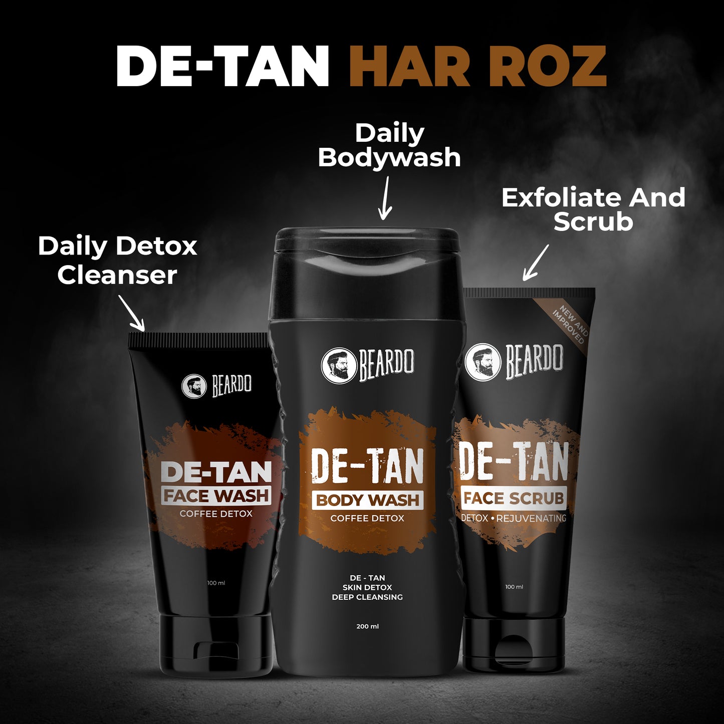 Beardo De-tan Har Roz Kit