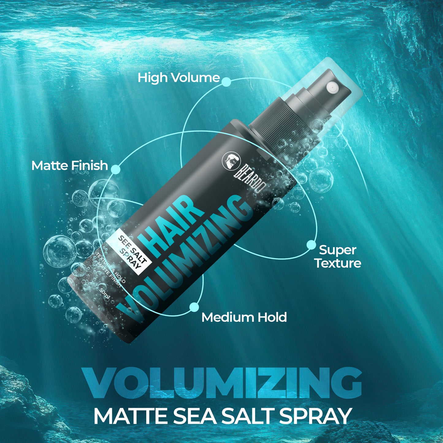 Beardo Hair Volumizing Sea Salt Spray