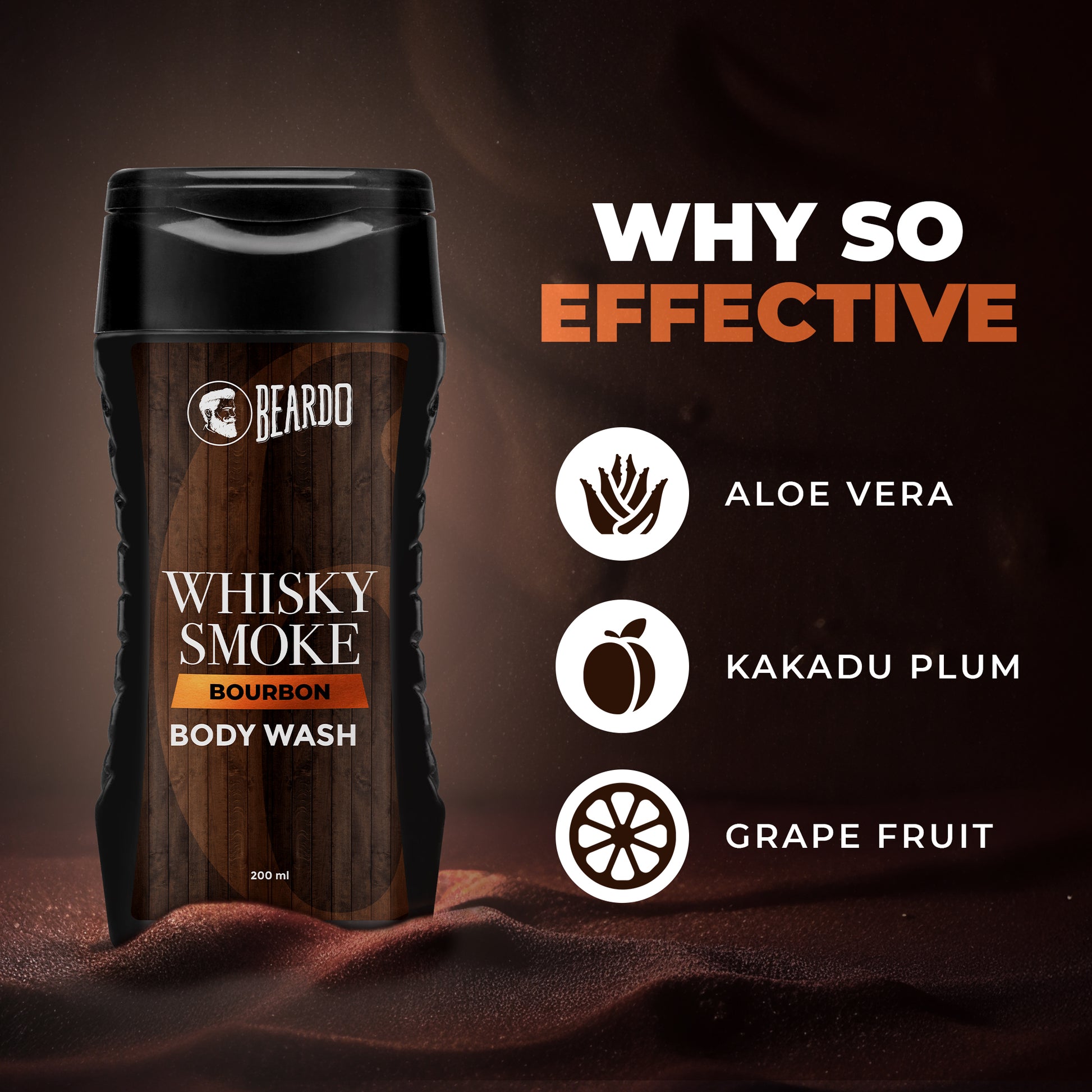 Beardo Whisky Smoke Combo