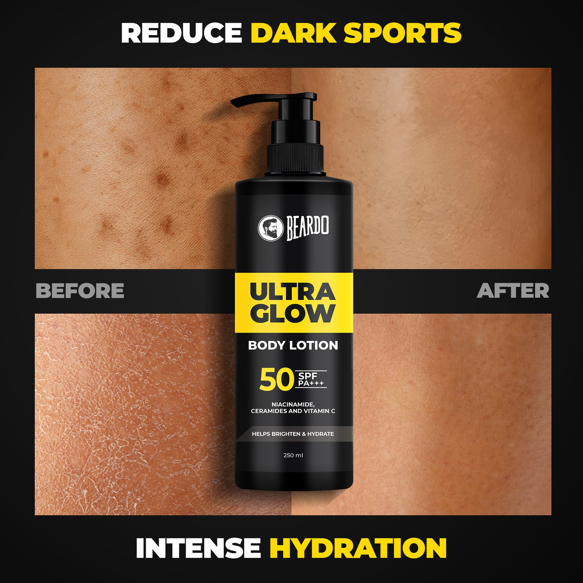 Beardo Ultraglow Body Lotion for Men