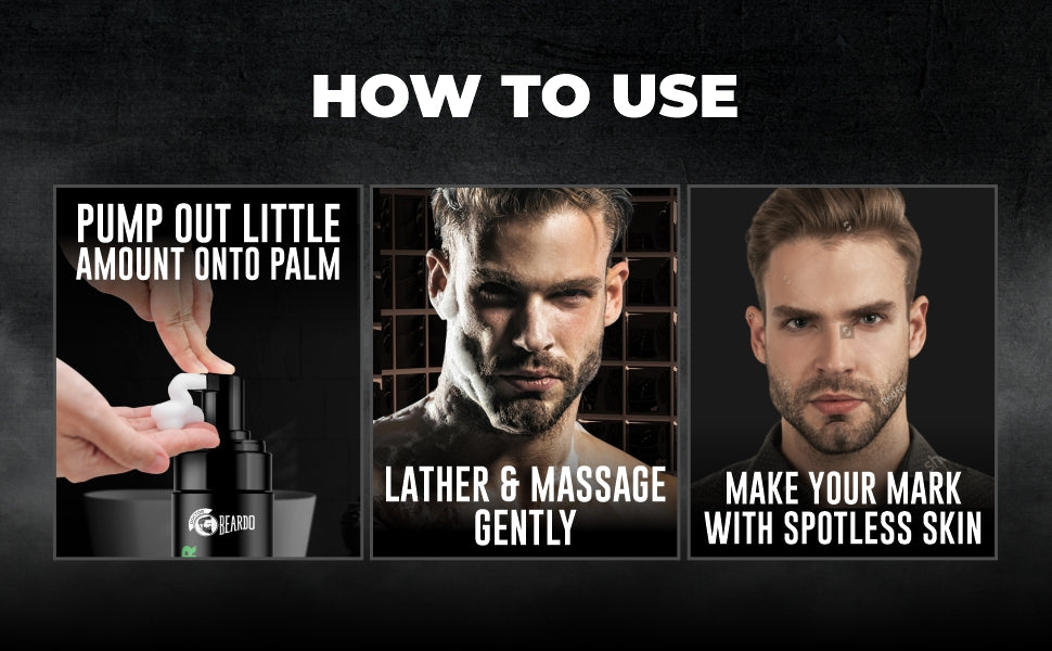 How to use Beardo Foam Face Wash