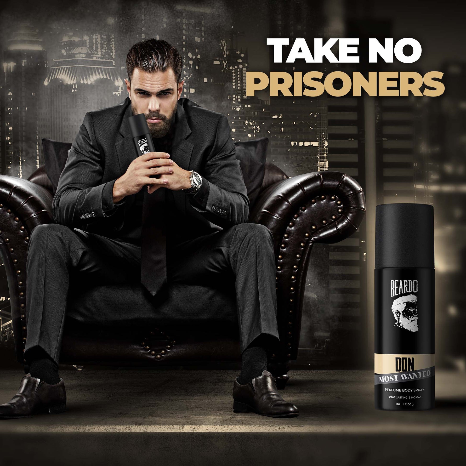 Beardo Iconic Perfume Body Spray Trio