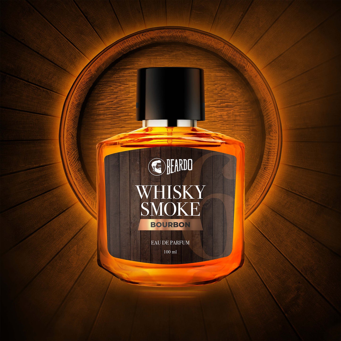 Beardo Whisky Smoke Bourbon Perfume EDP (100ml)