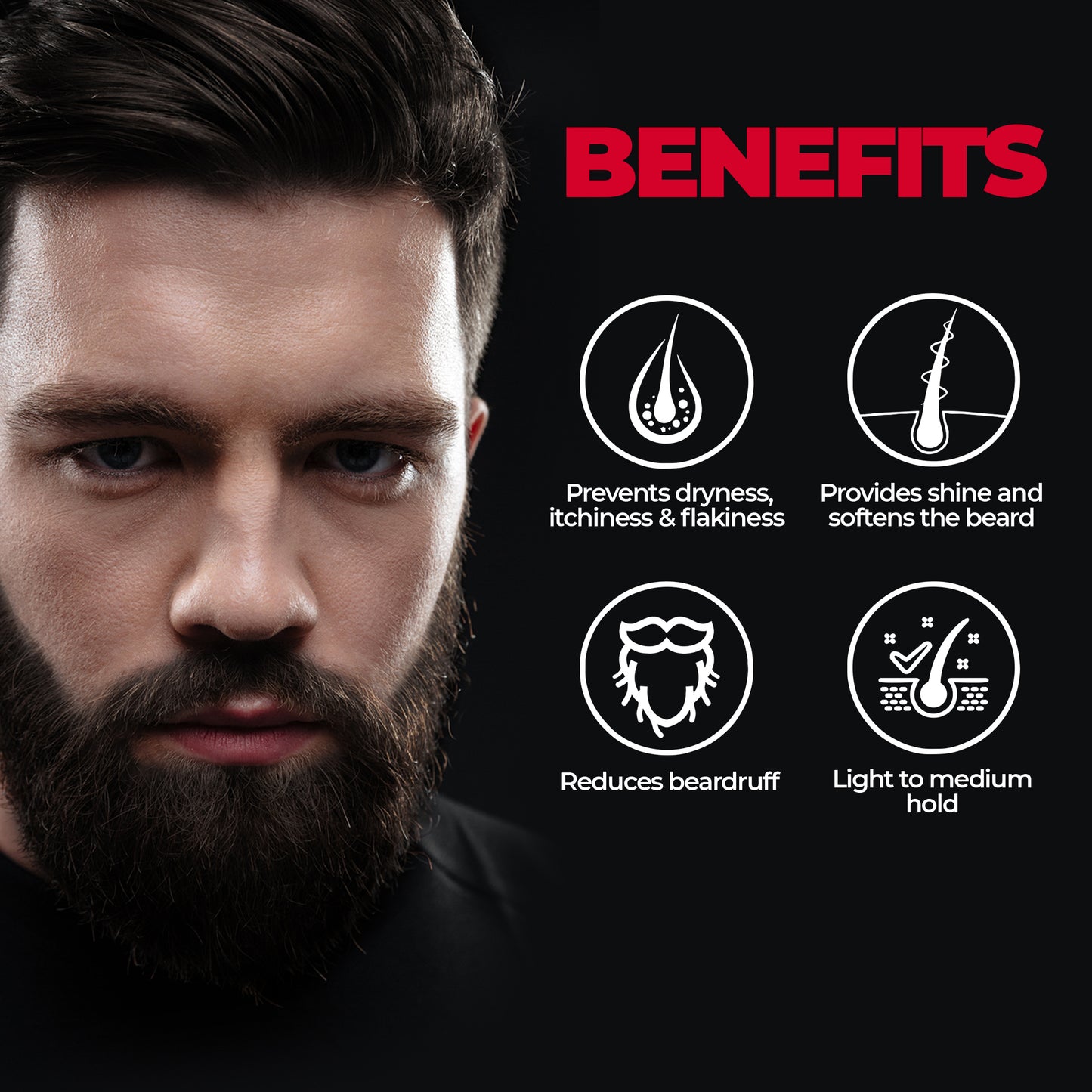 Beardo Medium Beard Power Look Kit