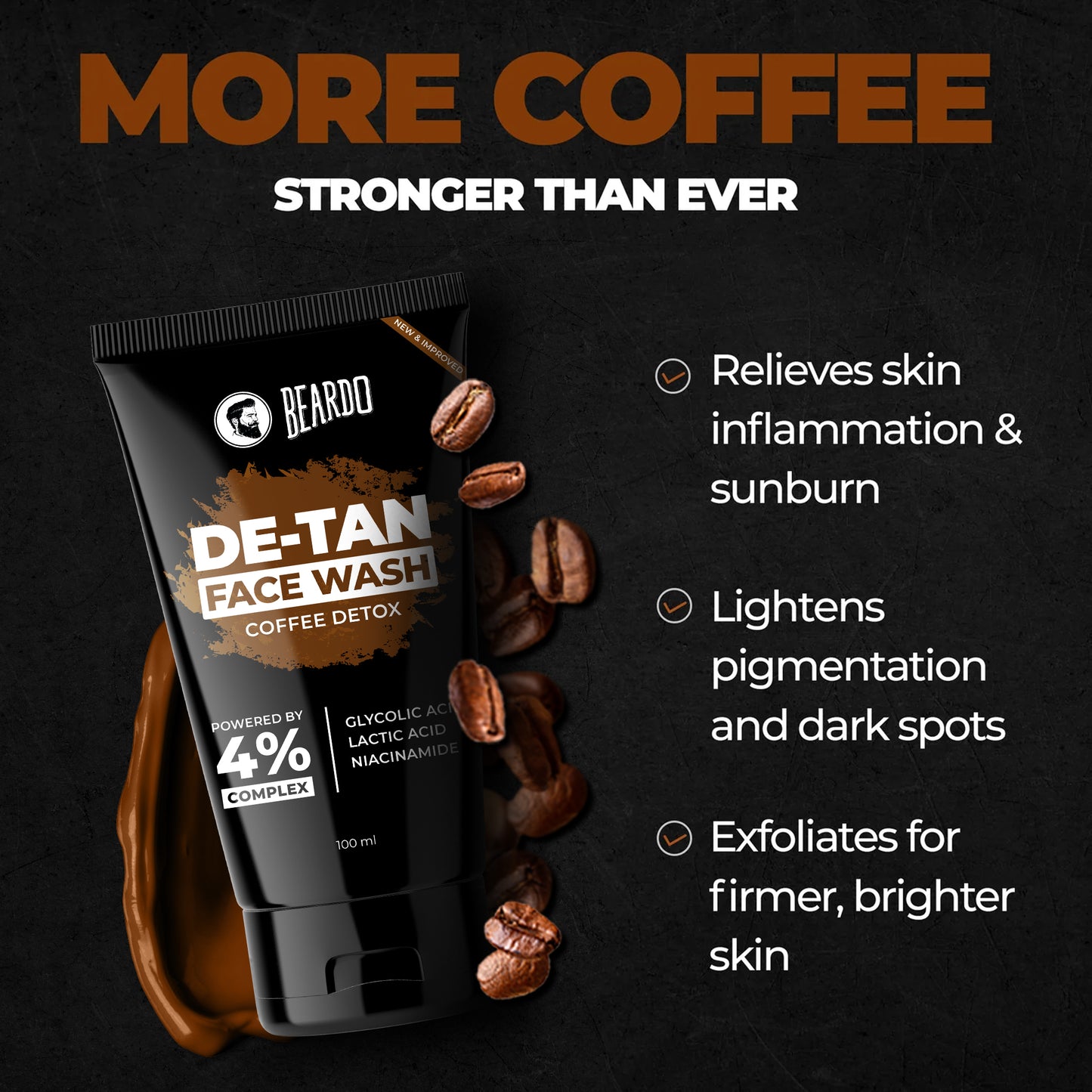 Beardo De-Tan Facewash for Men (100ml)