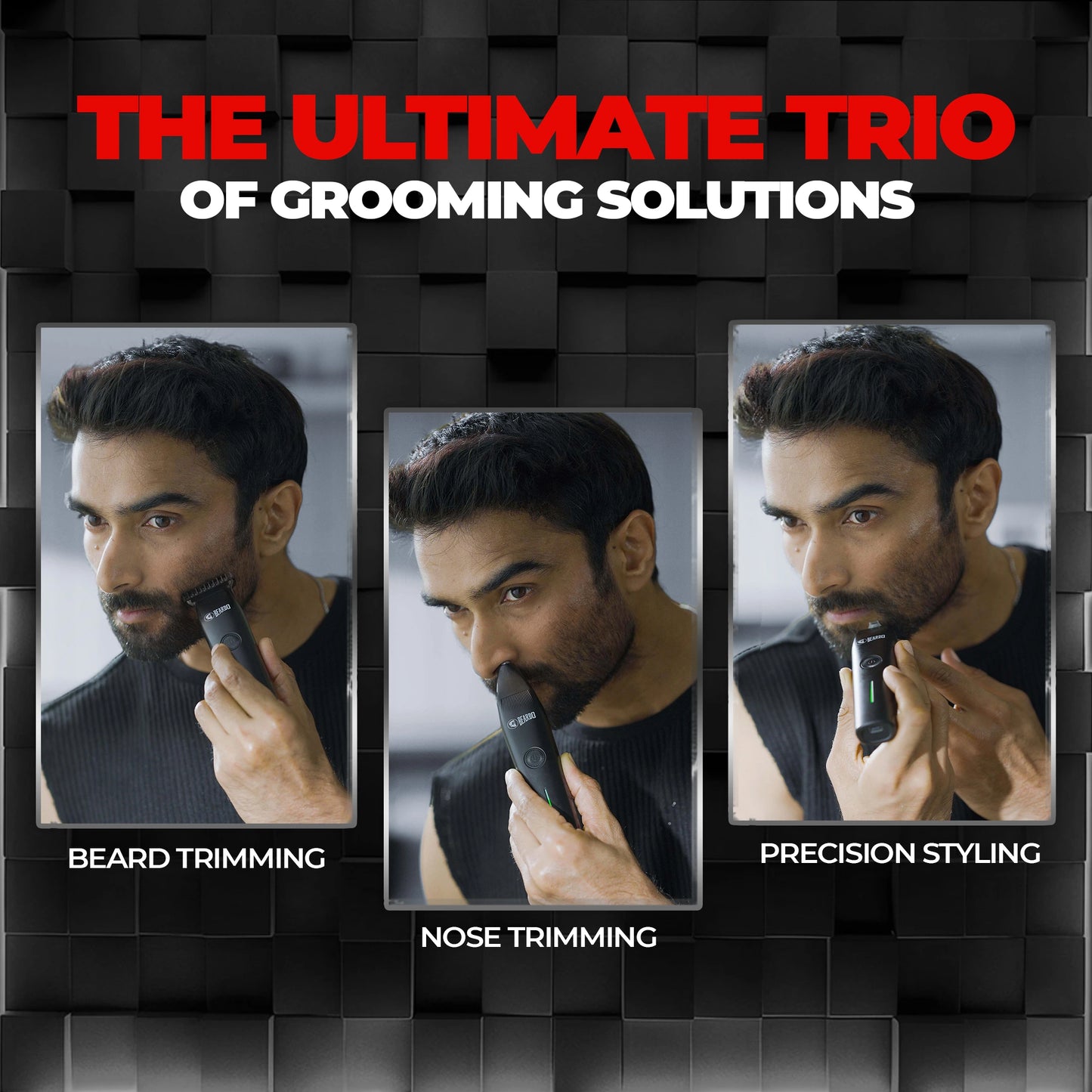 Beardo Ape-X Prime 3-in-1 Trimmer For Men