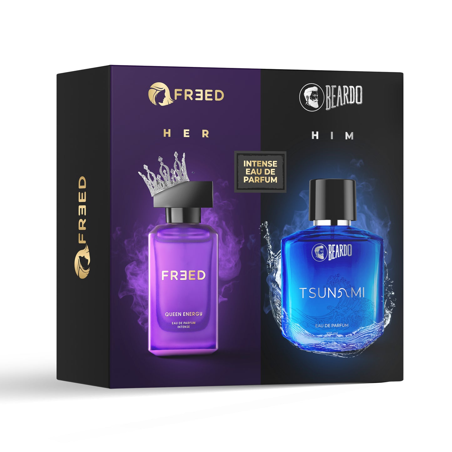 Beardo & Freed Majestic Duo Gift Set (For Him & Her)