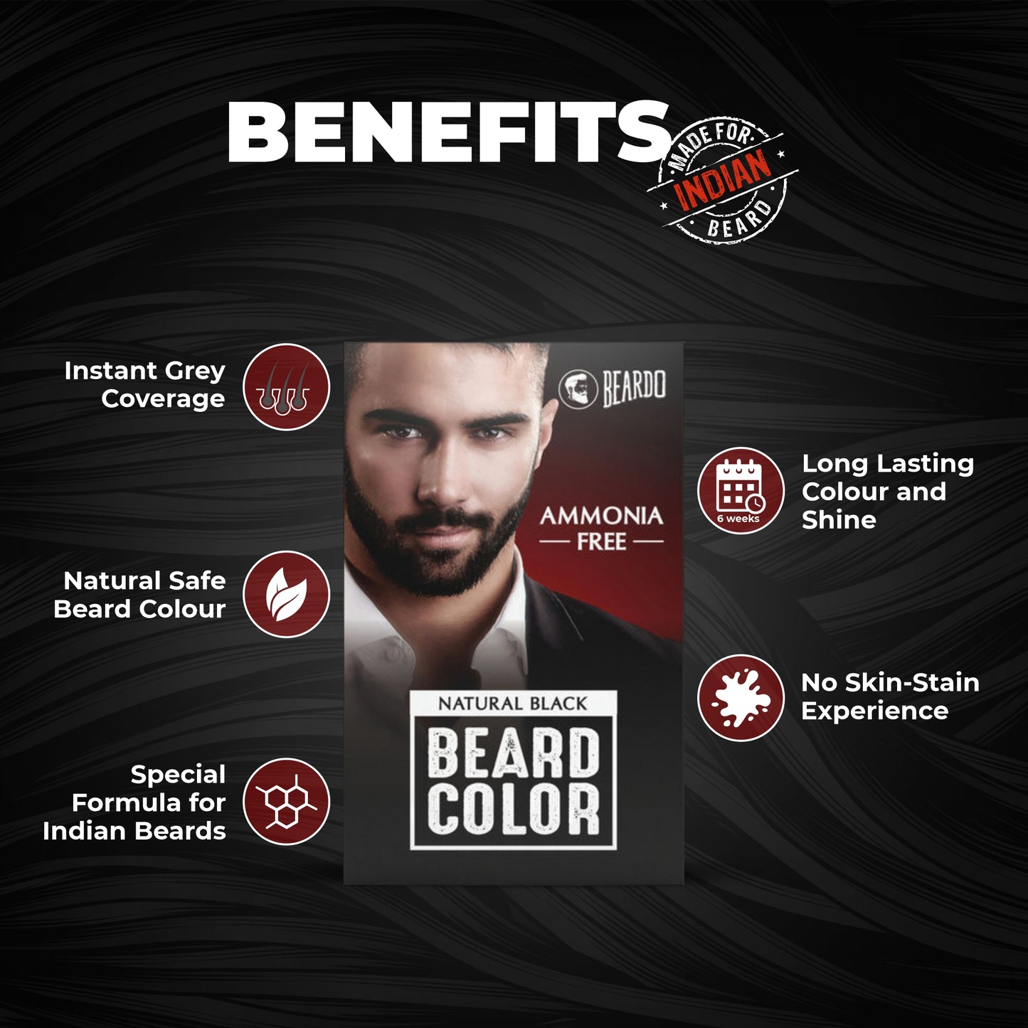 Beardo Grey Beard Fix Combo