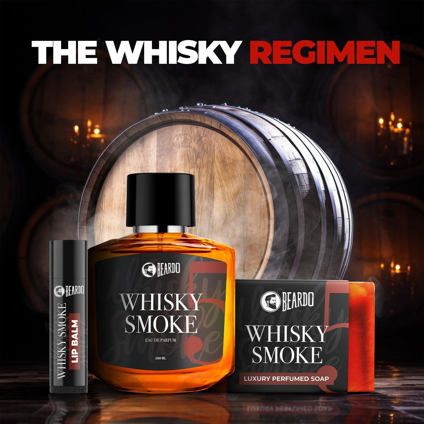 Beardo Whisky Smoke Soap