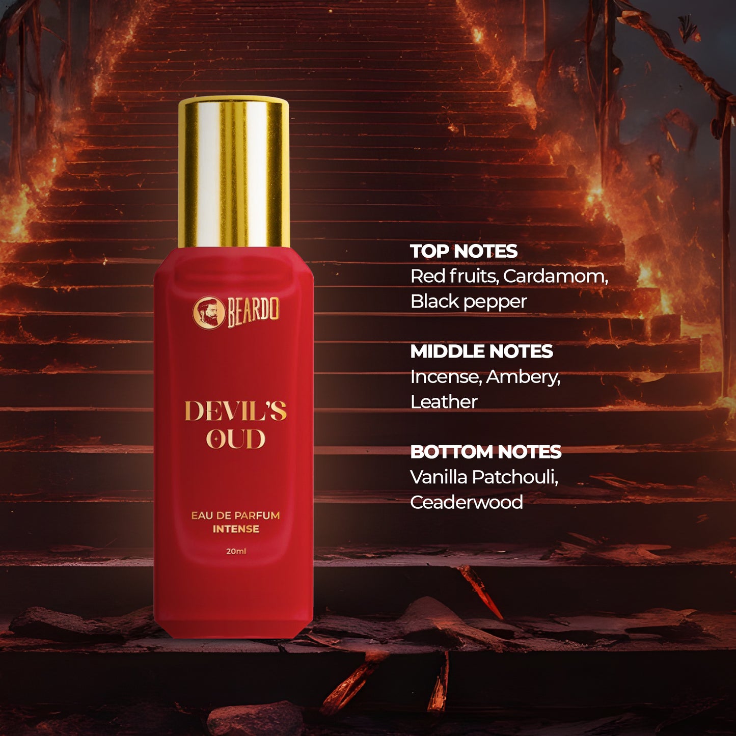 Beardo Three Worlds of Oud Luxury Perfume Giftset (20ml X 3)