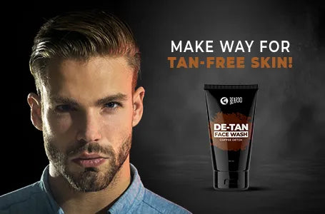 Tan-free skin face wash