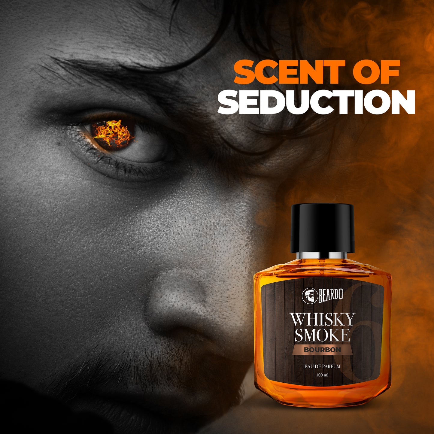 Beardo Whisky Smoke Bourbon Perfume EDP (100ml)