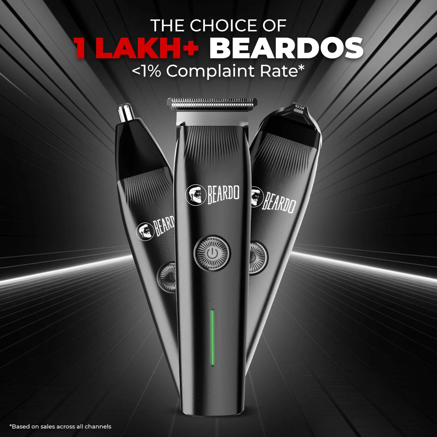 Beardo Ape-X Prime 3-in-1 Trimmer For Men