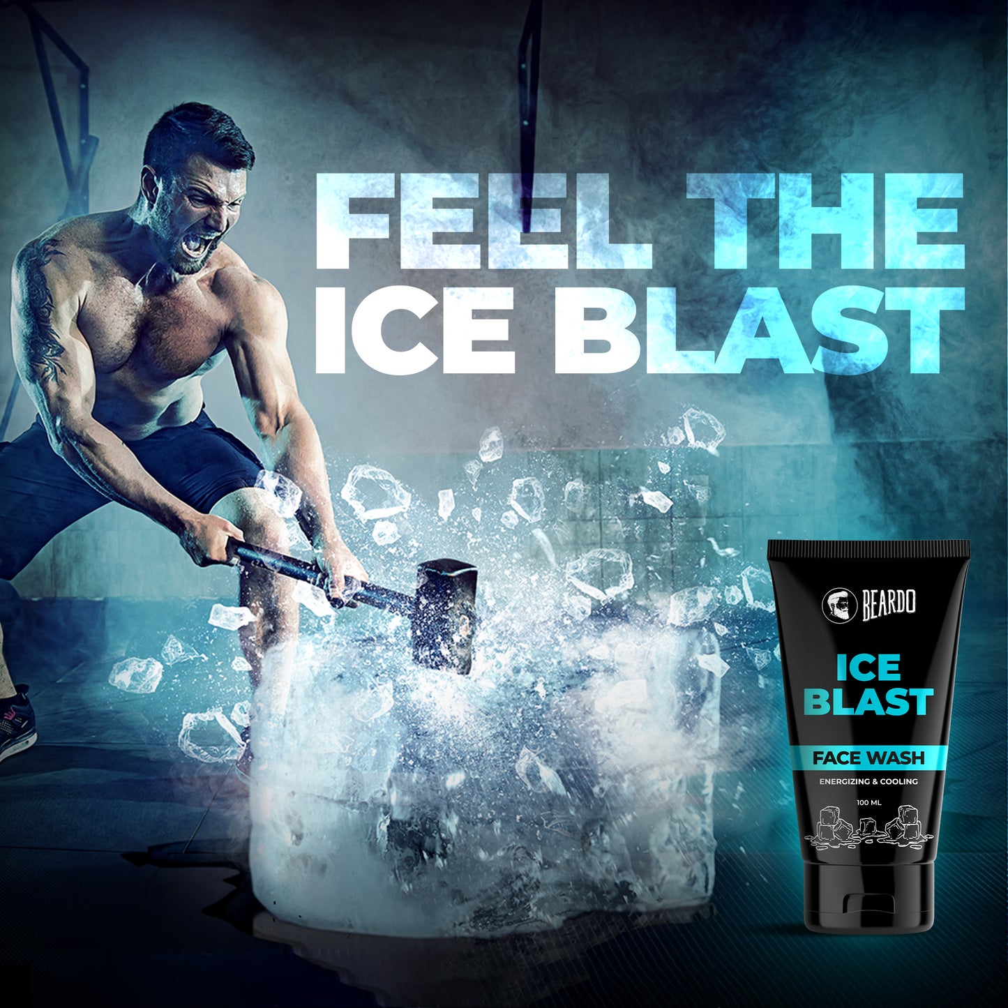 beardo ice blast face wash review