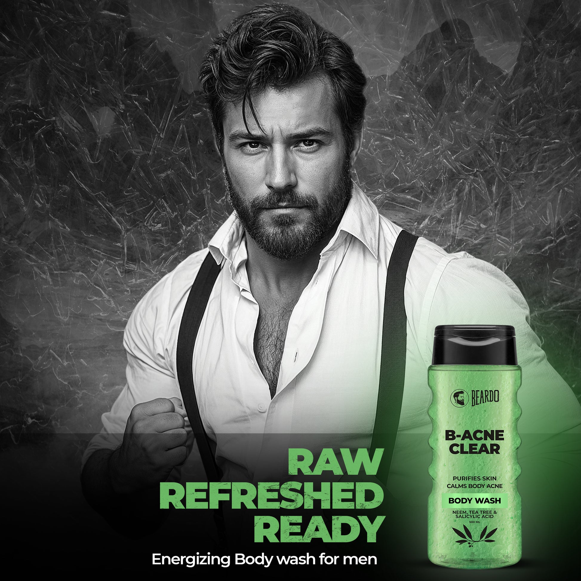 Beardo B-Acne Clear Body Wash