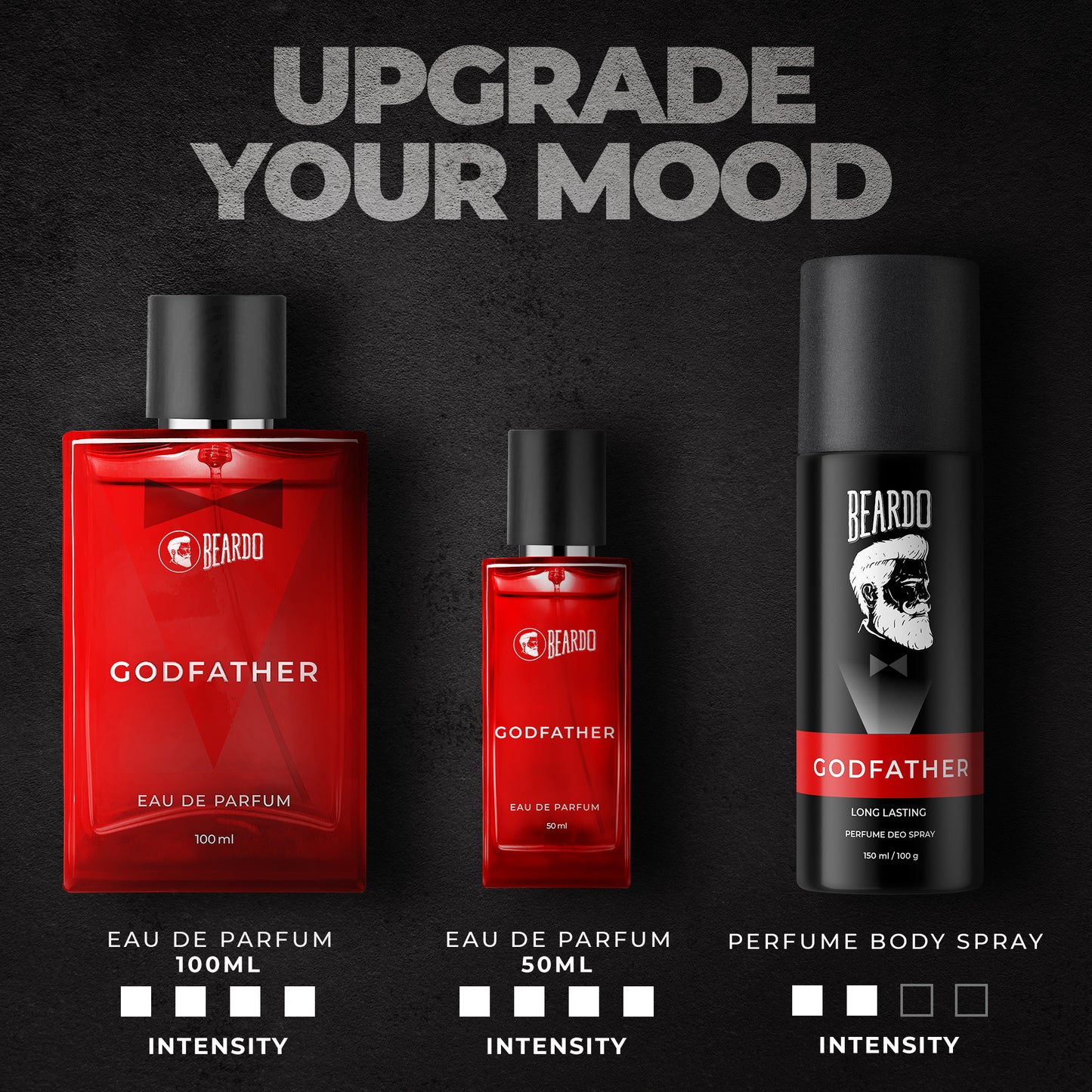 Beardo Godfather Perfume EDP 100ml & 50ml Combo