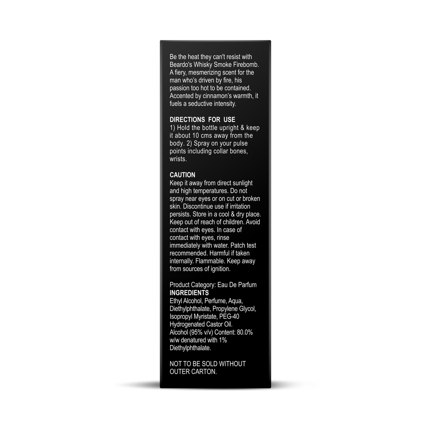 Beardo Whisky Smoke Firebomb Perfume EDP