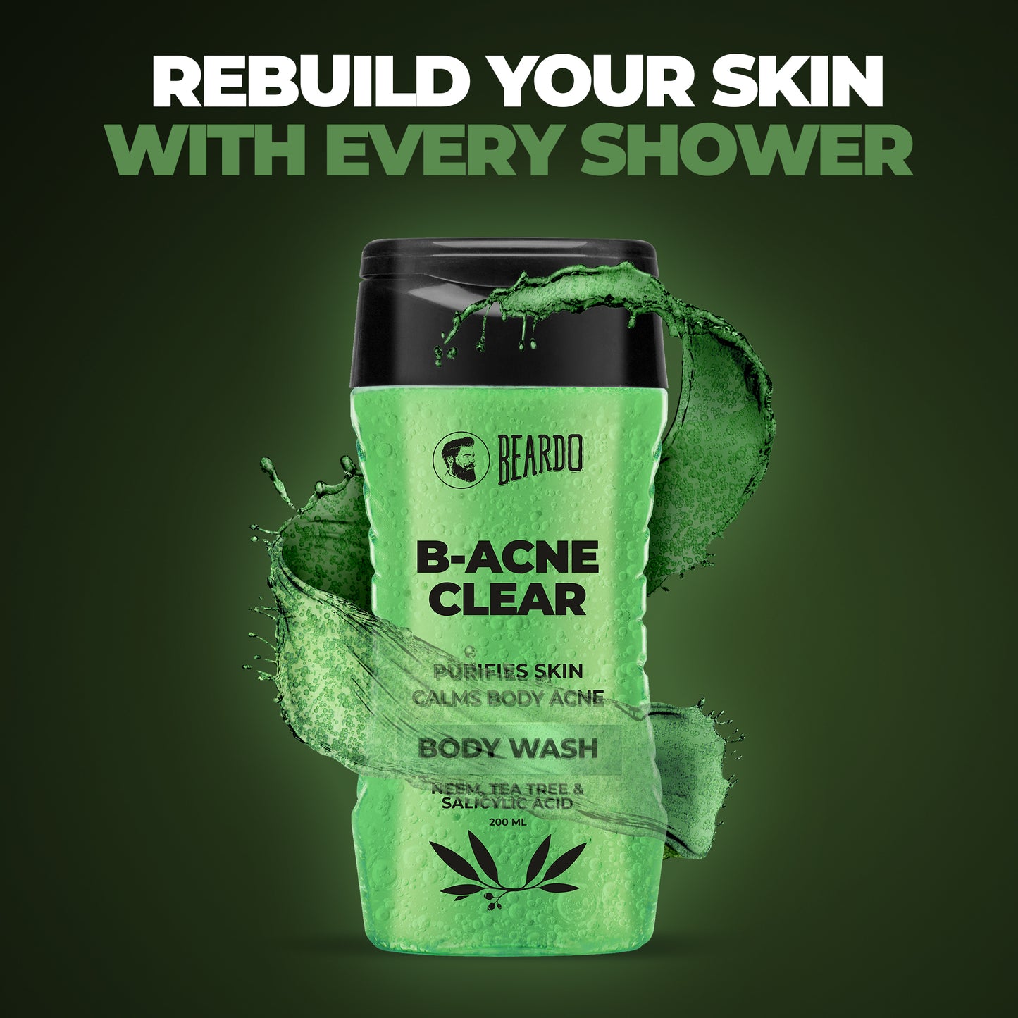 Beardo Body-Acne Clear Bodywash