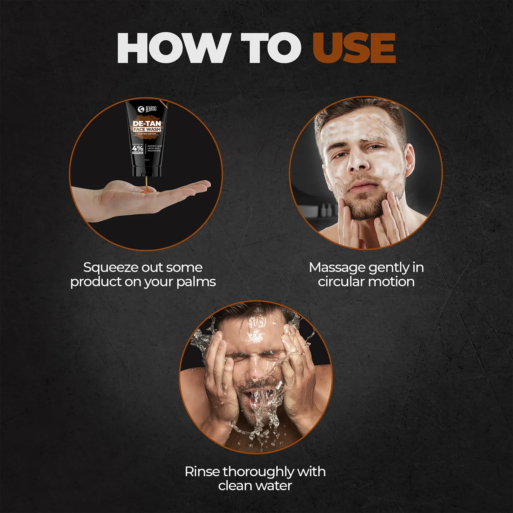 Beardo De-Tan Facewash for Men