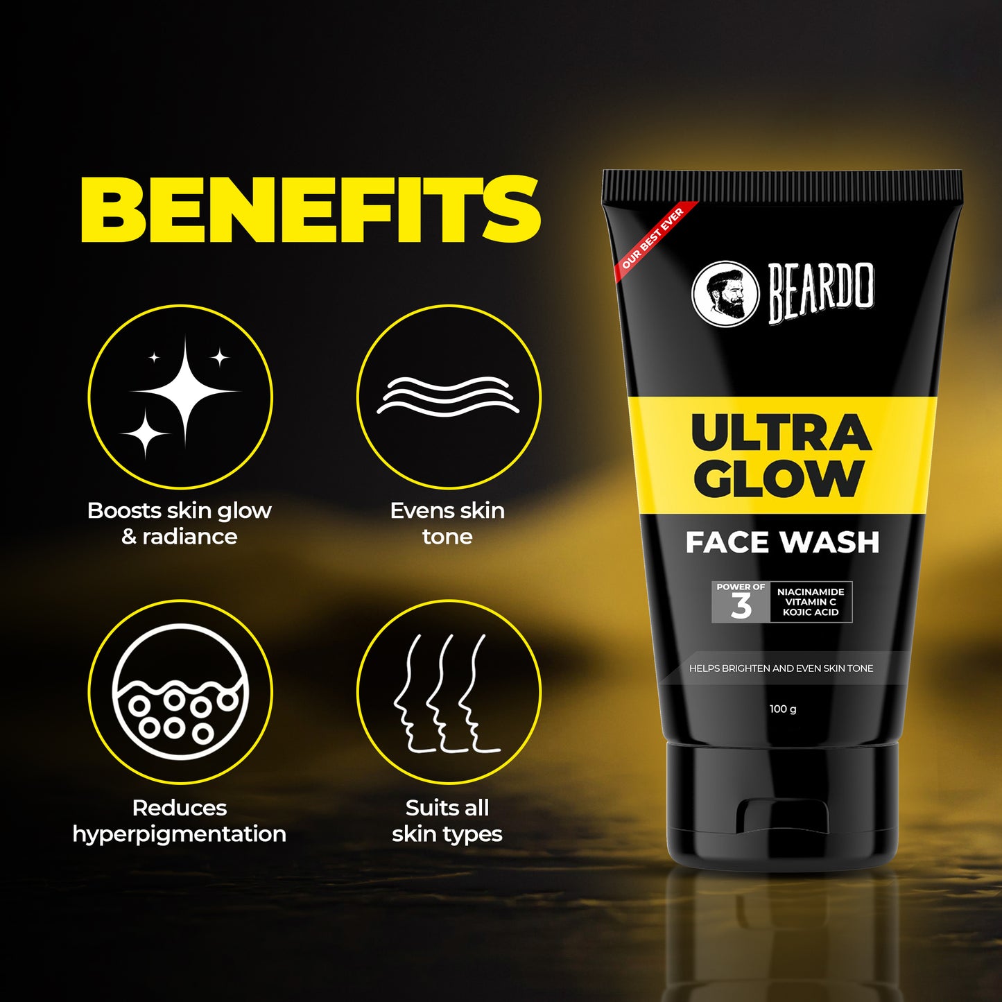 Beardo Ultraglow Combo