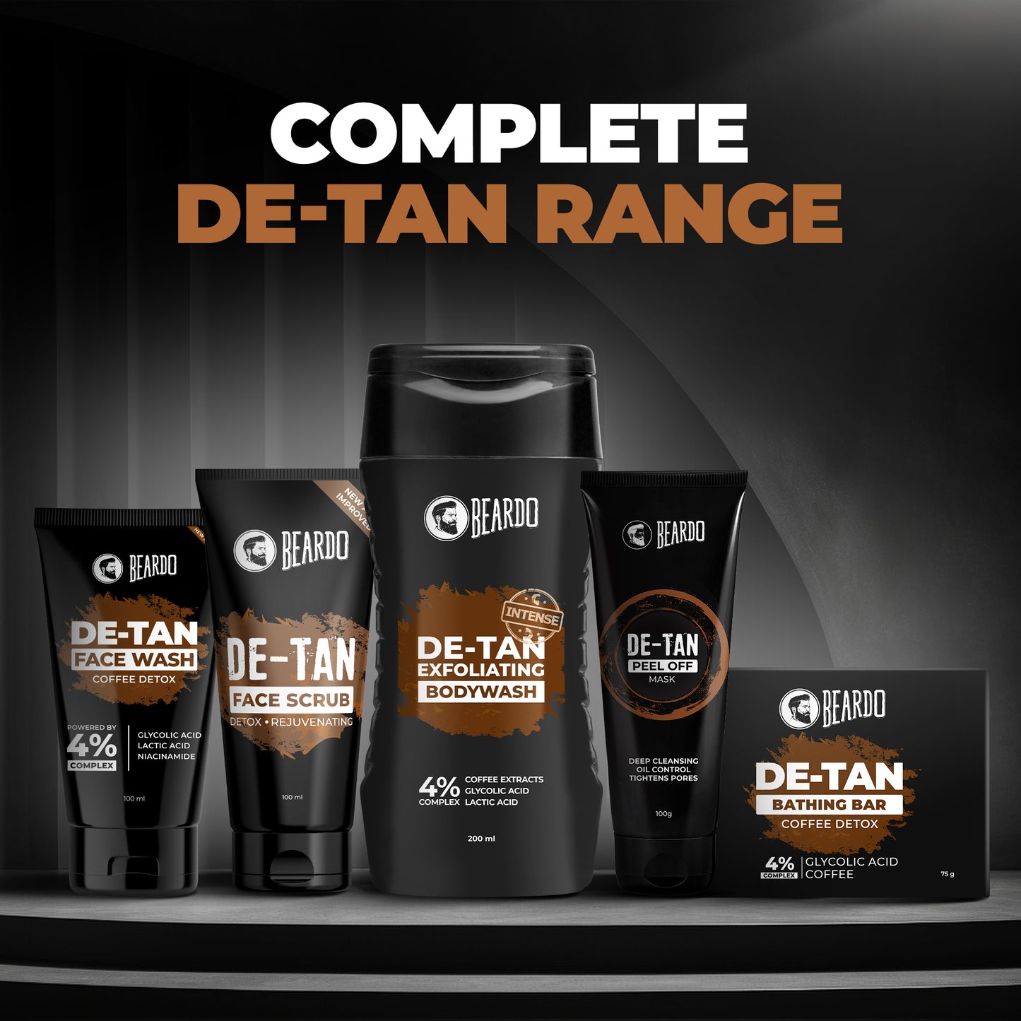 Beardo De-Tan Facewash for Men (100ml)