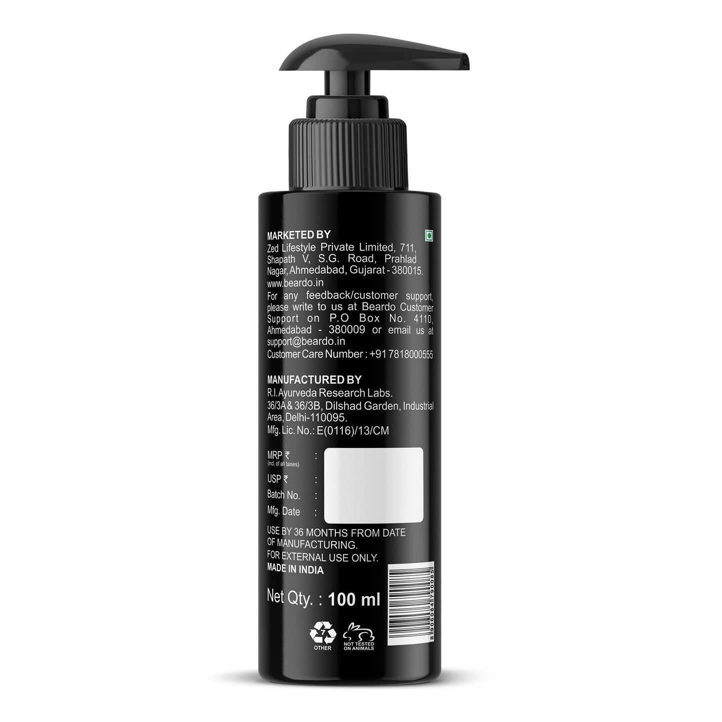 Beardo Medium Beard Power Look Kit