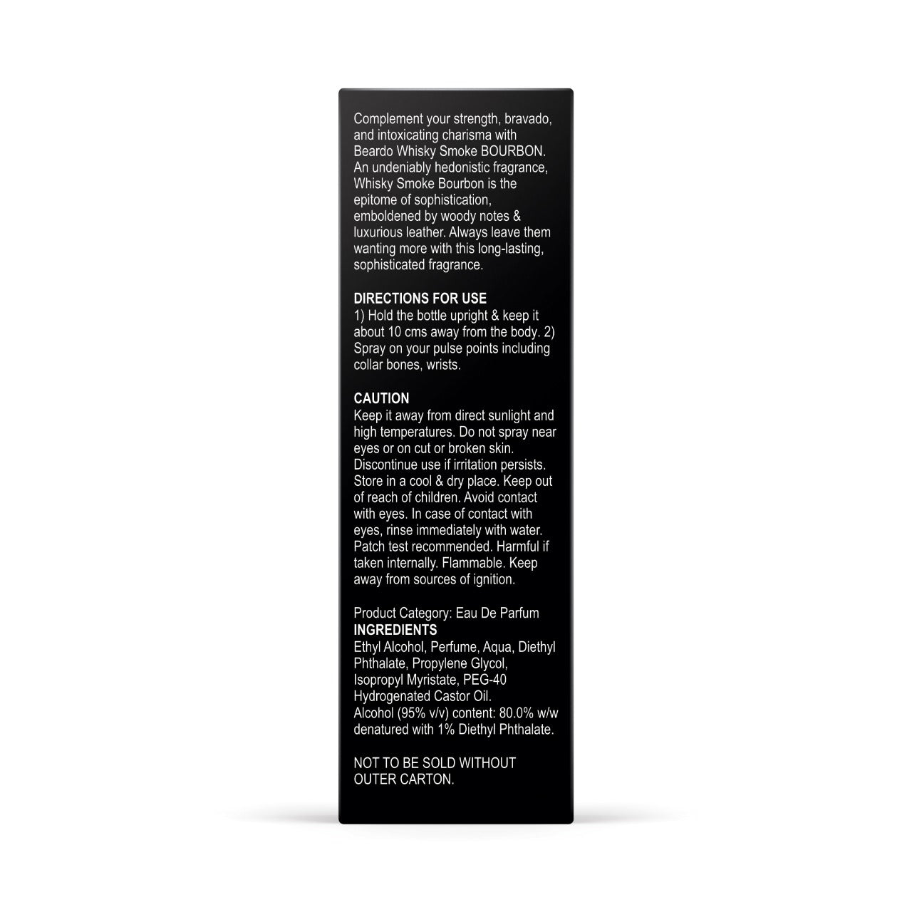 Beardo Whisky Smoke Bourbon Perfume EDP (100ml)