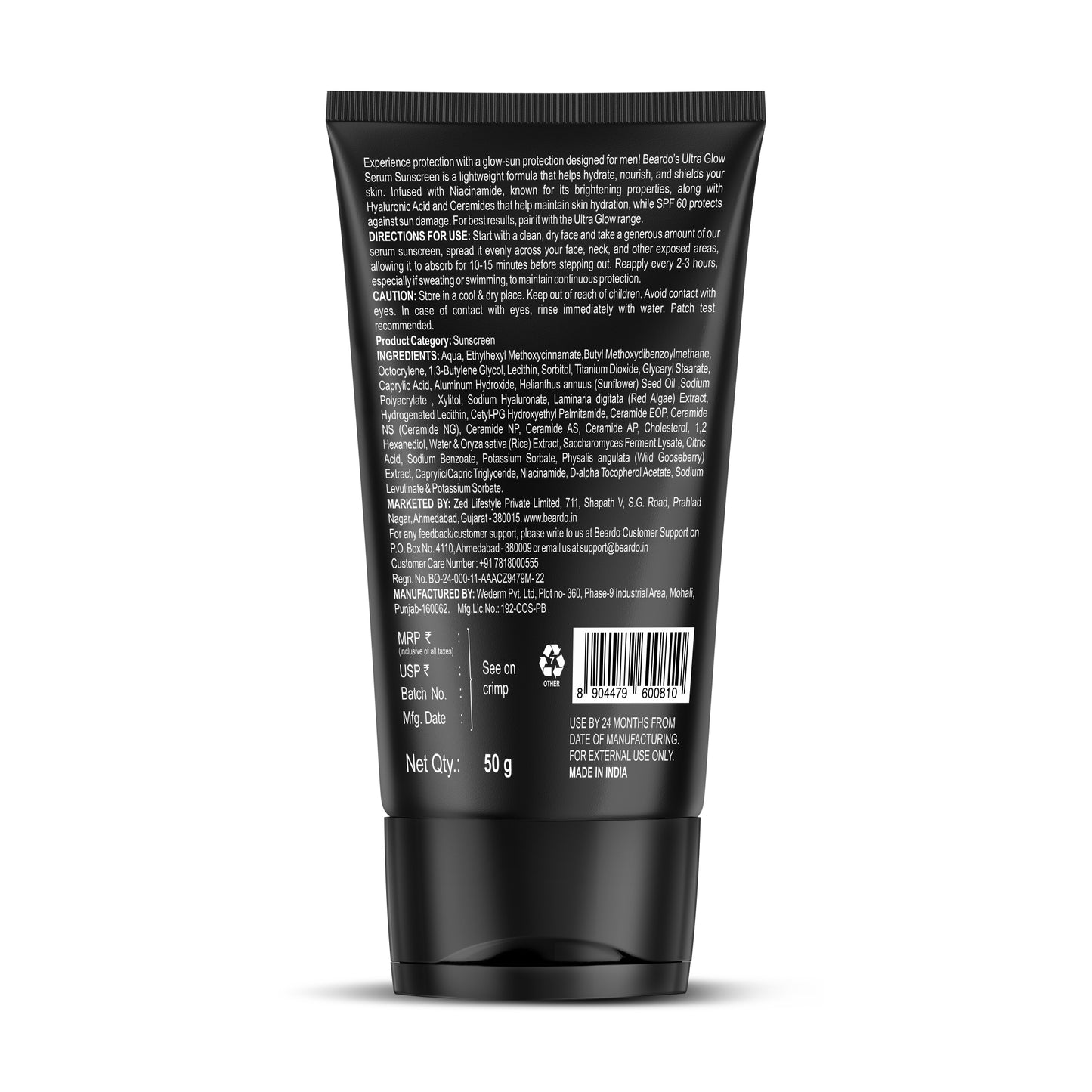 Ultra Glow Serum Sunscreen SPF 60+ PA+++ (Pack of 2)