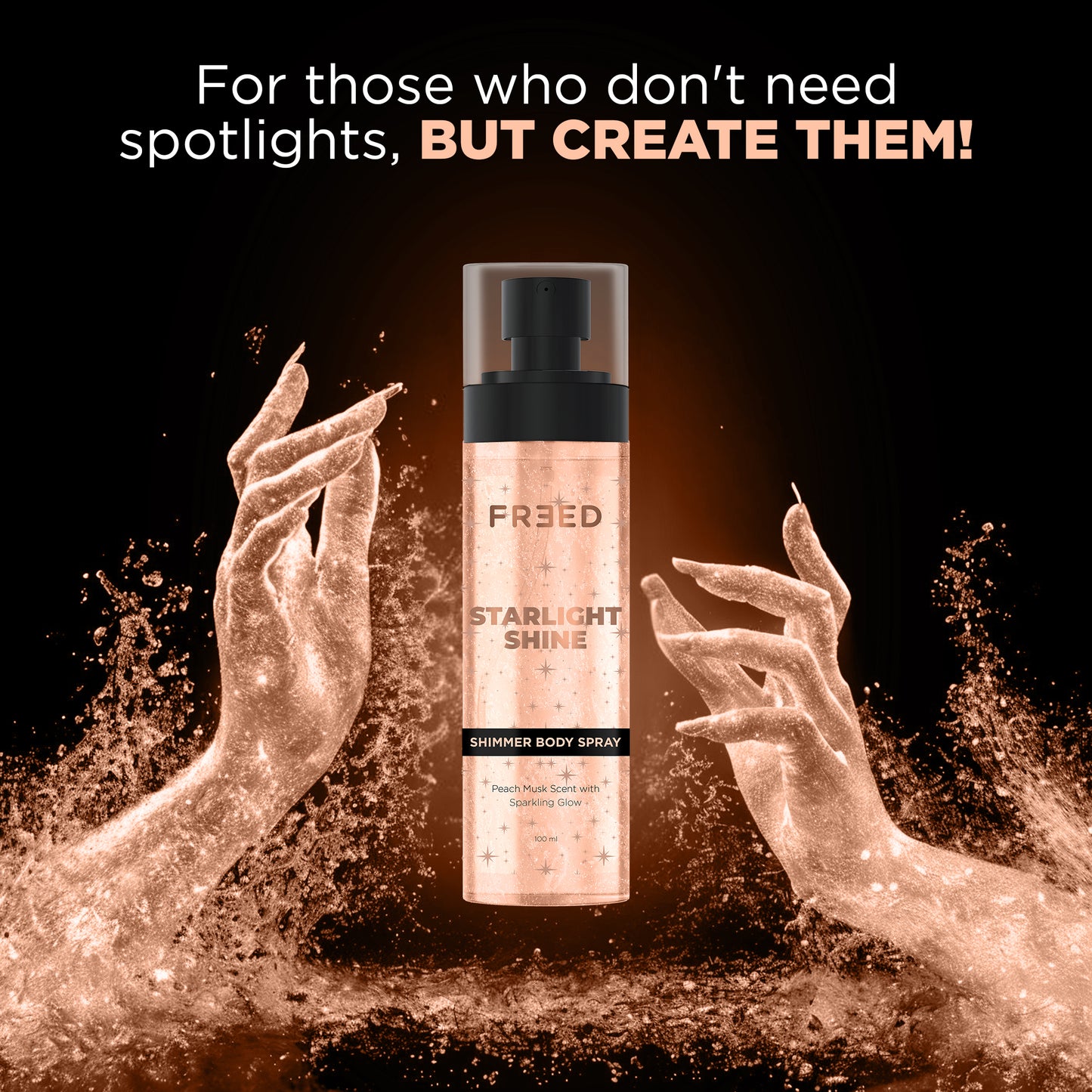 Freed Starlight Shine Shimmer Body Spray (100ml)