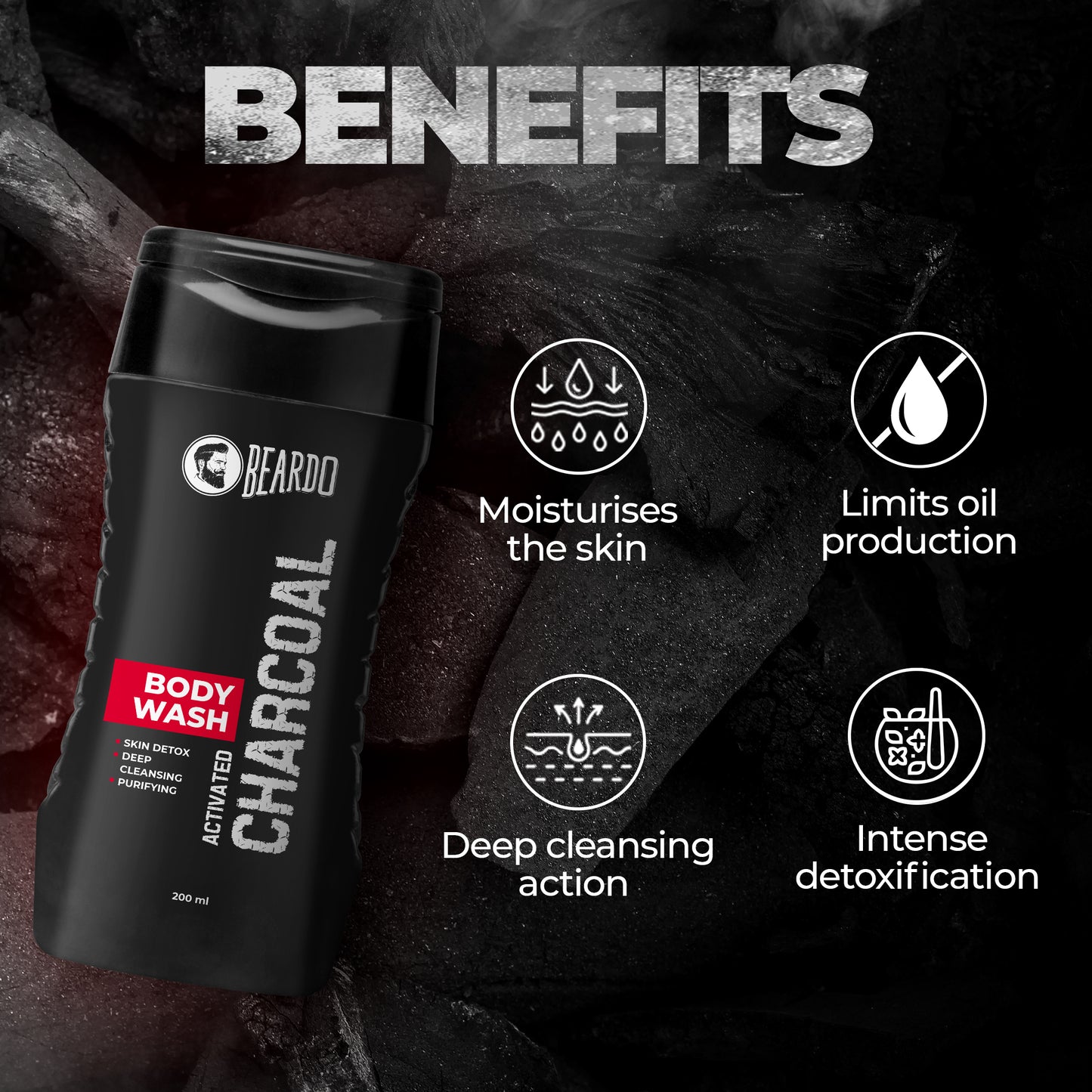 Beardo Charcoal Detox Kit