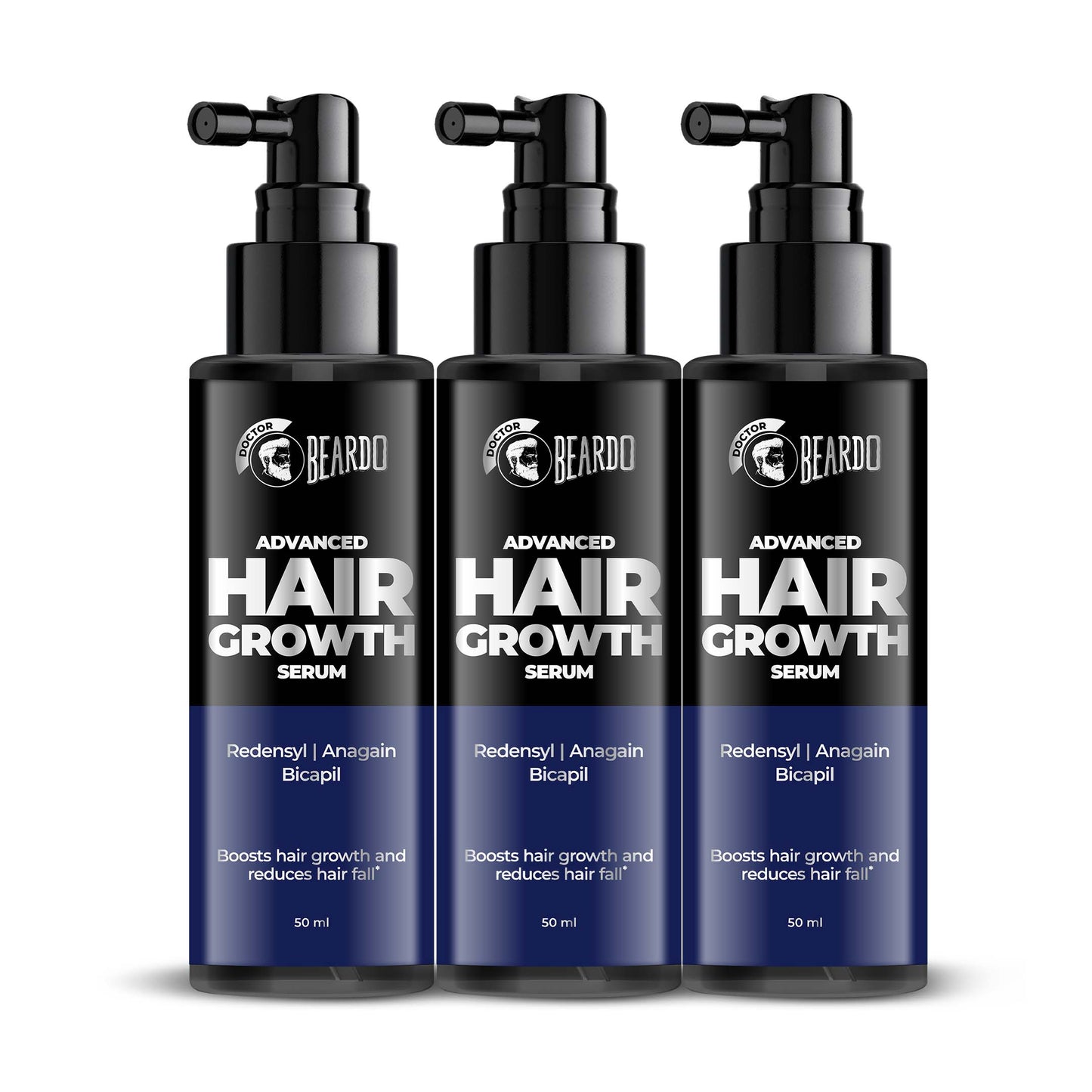 Beardo Advanced Hair Growth Serum (3x50ml)