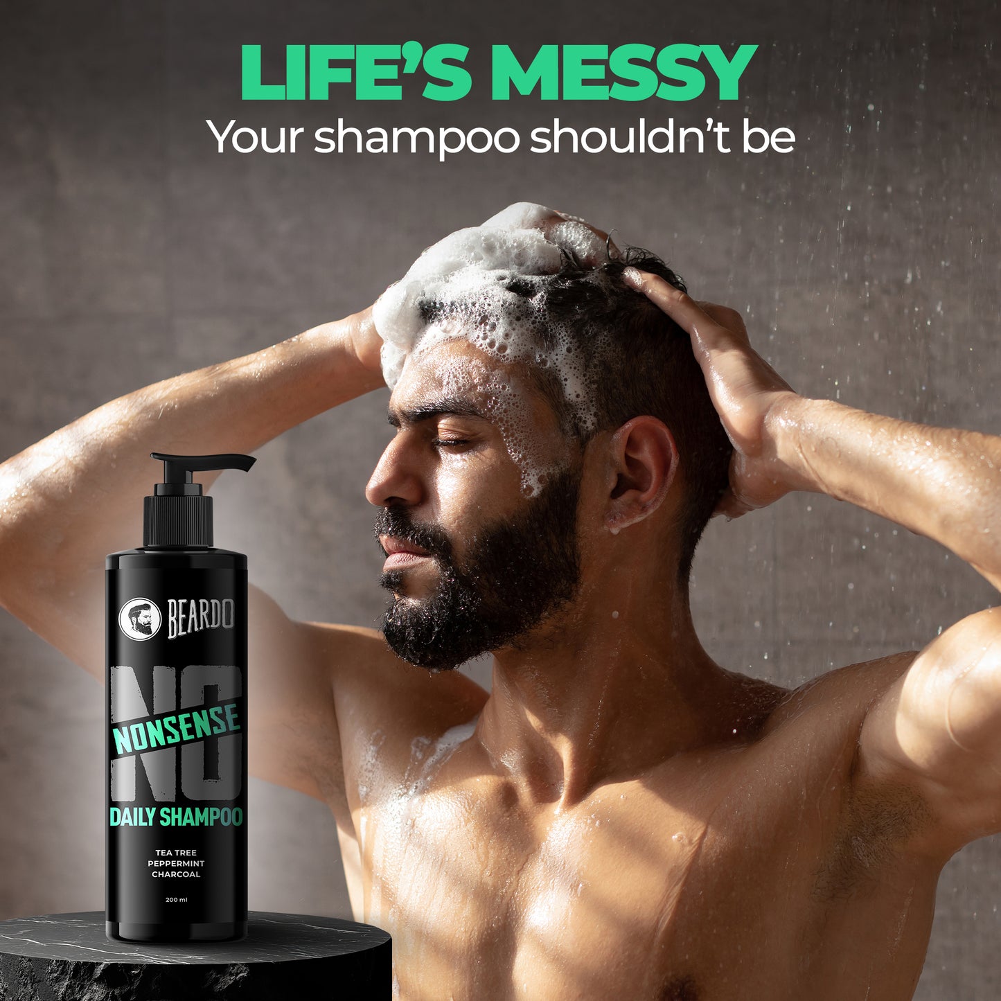 Beardo No Nonsense Daily Shampoo (200ml)