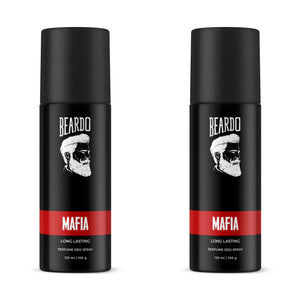 Beardo Mafia Perfume Body Spray 120ml (Pack of 2)