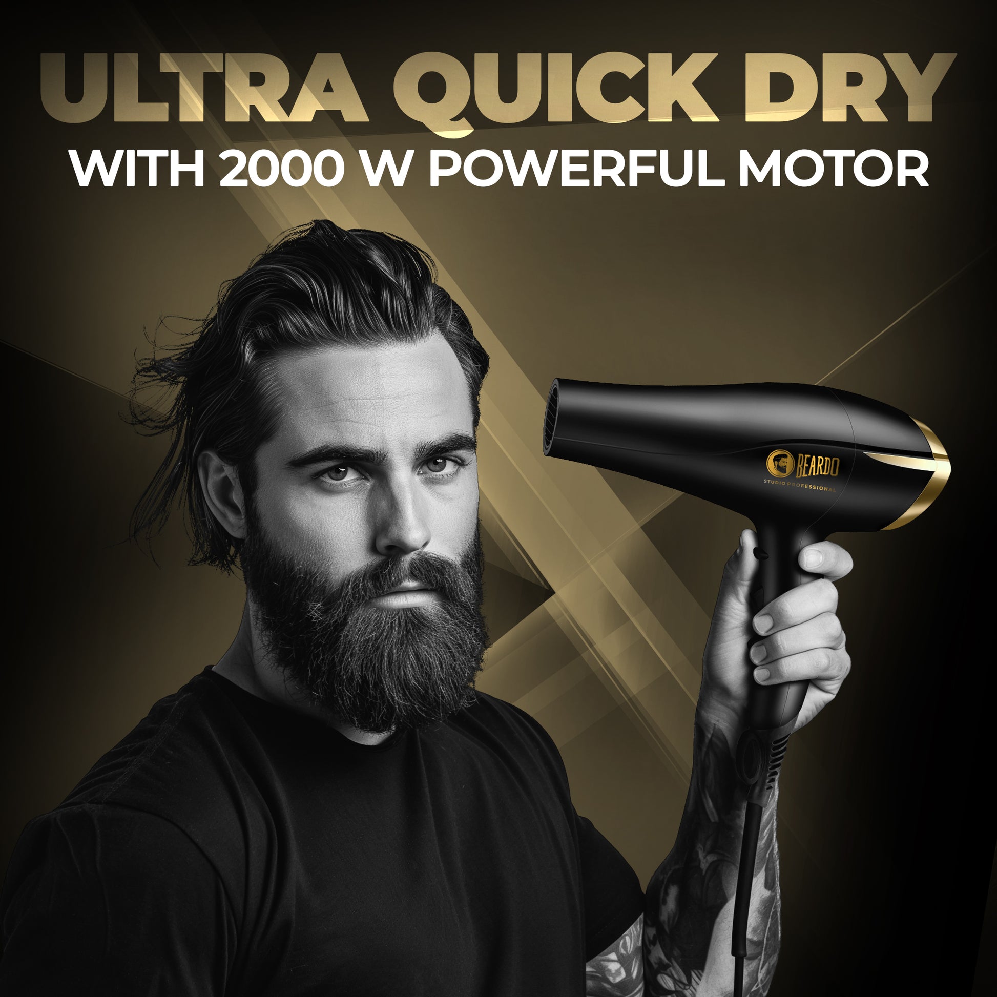 Beardo Studio Professional Tornado Hair Dryer