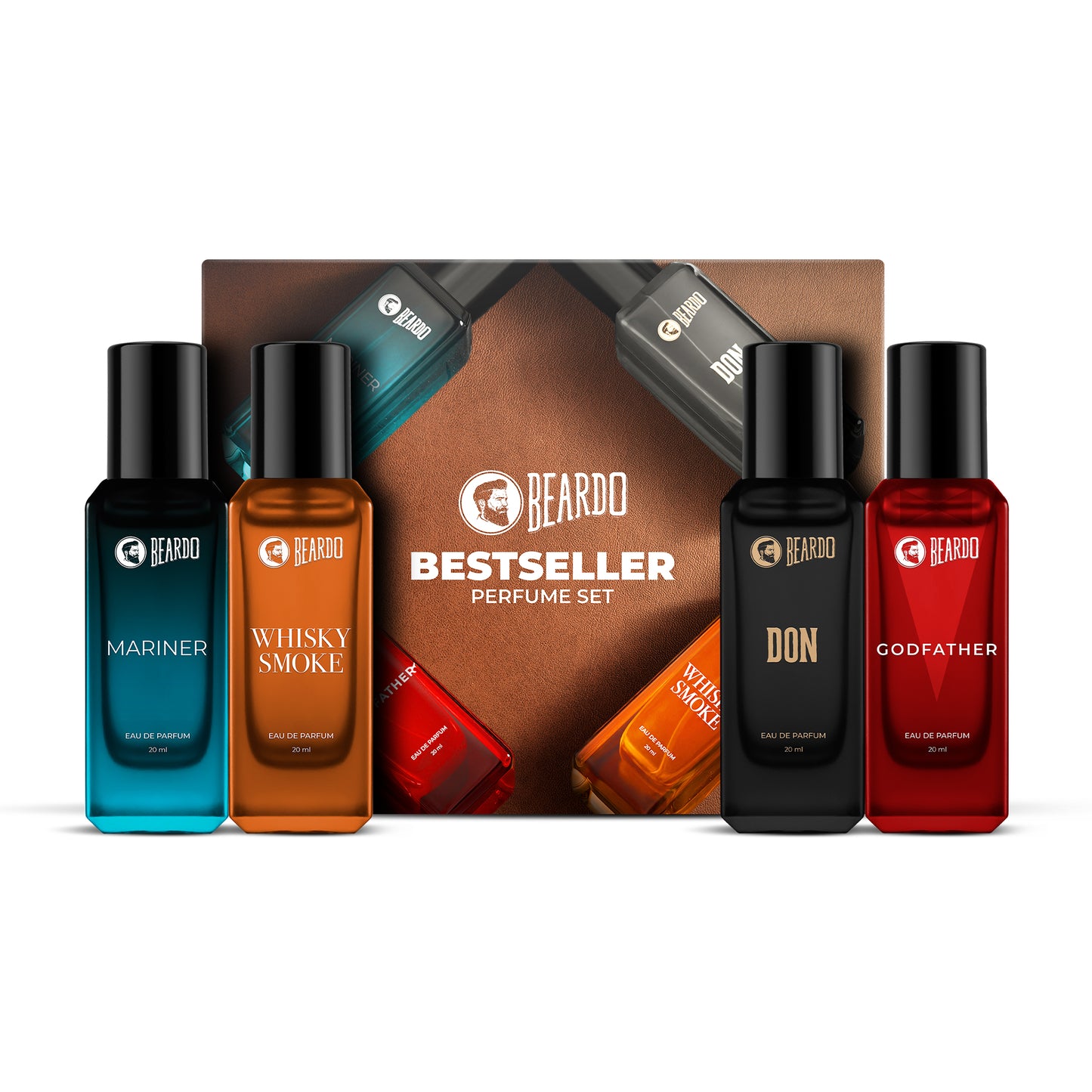 Beardo Bestseller Perfumes Giftset (4X20ml)