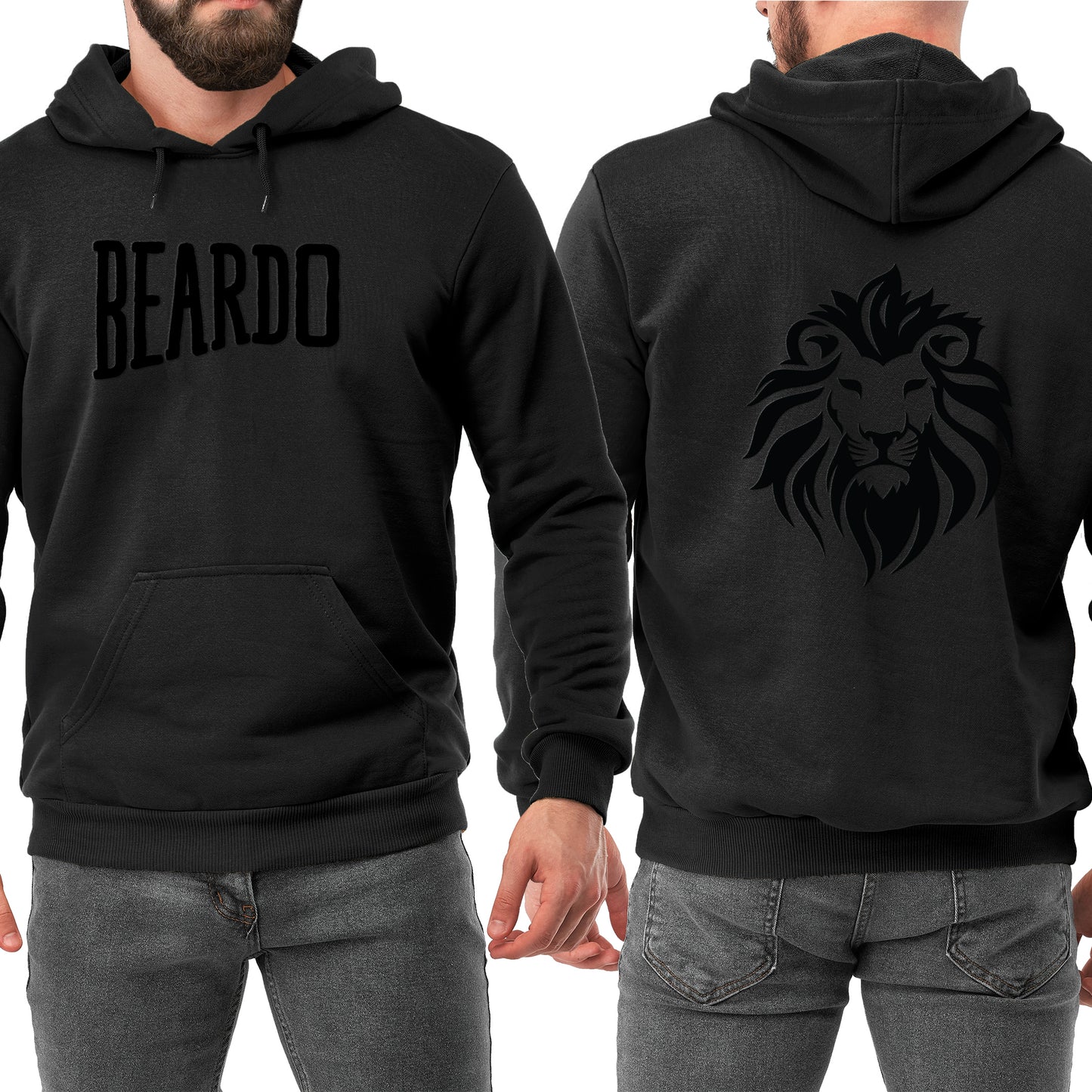 Beardo Hoodie - Lion Heart