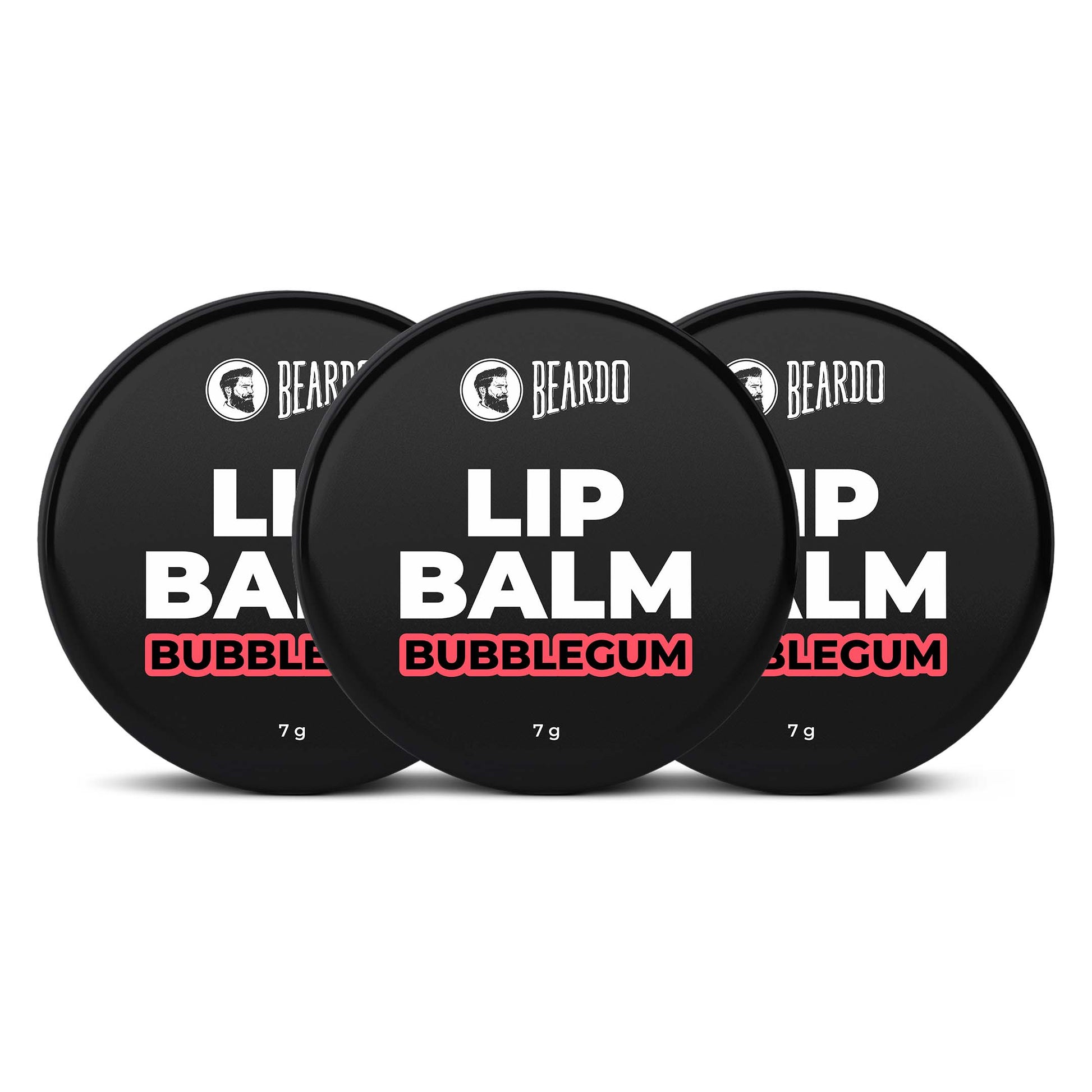Beardo Lip Balm (Bubblegum) (3x7g)