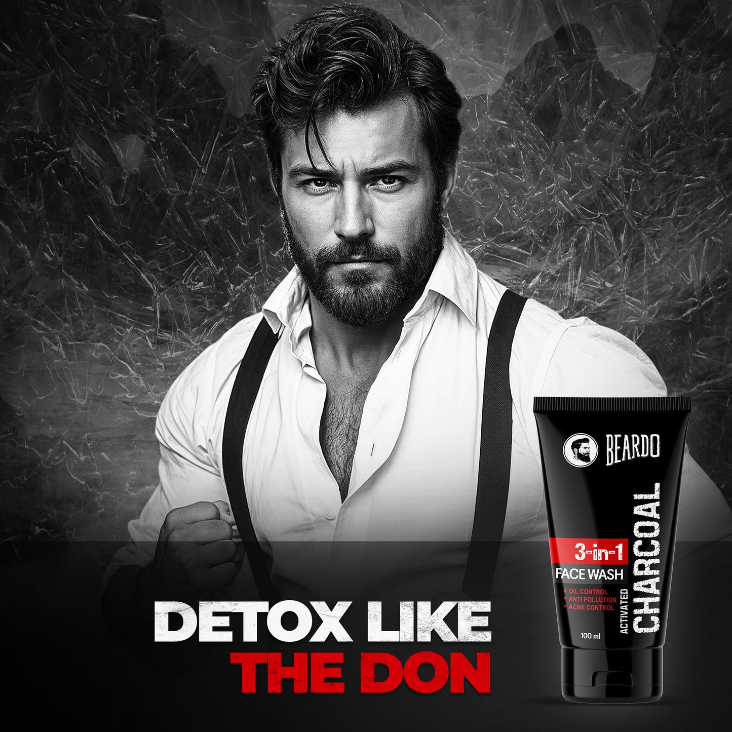 Beardo Activated Charcoal Facewash