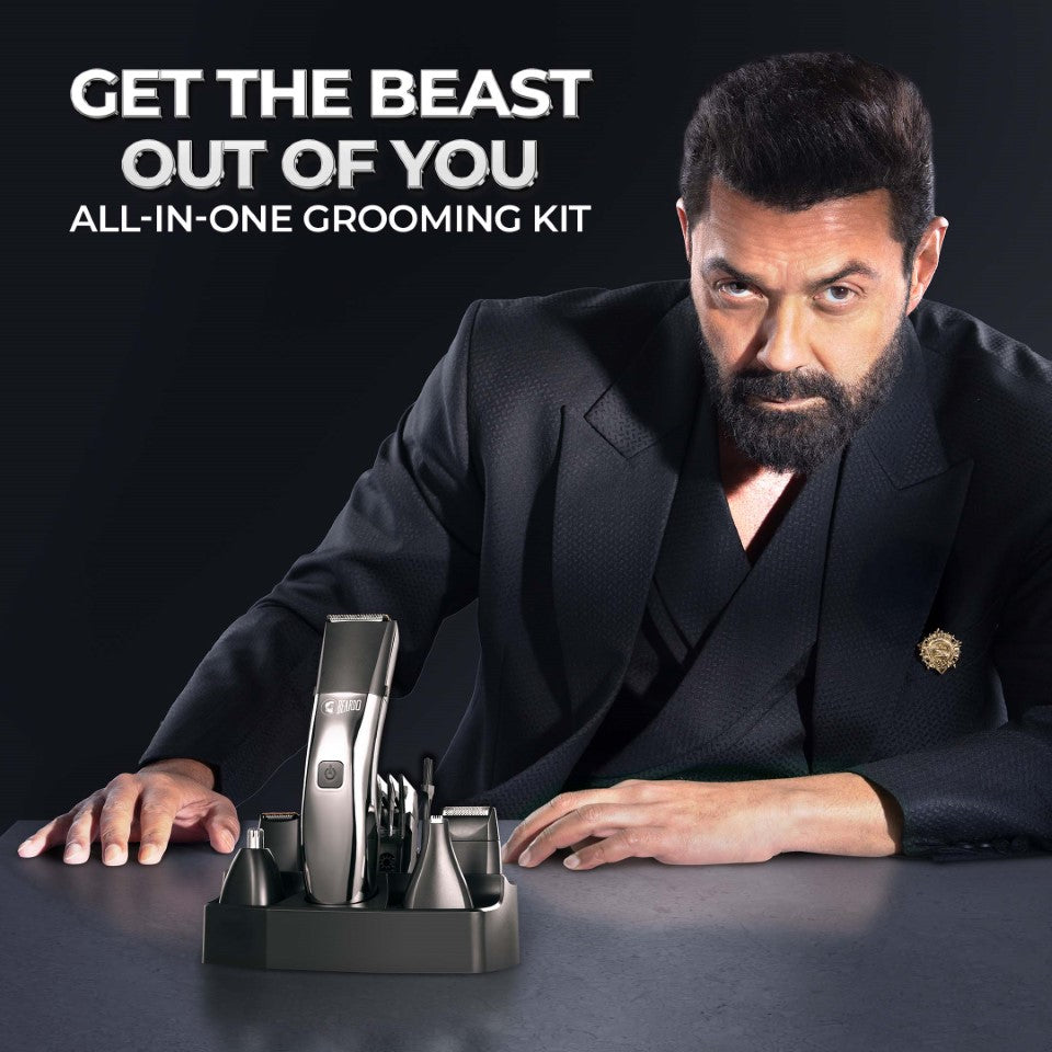 Beardo Chrome Beast Grooming Kit