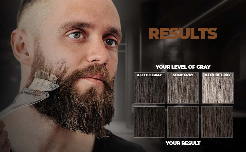 Beardo Dark Brown Beard Color