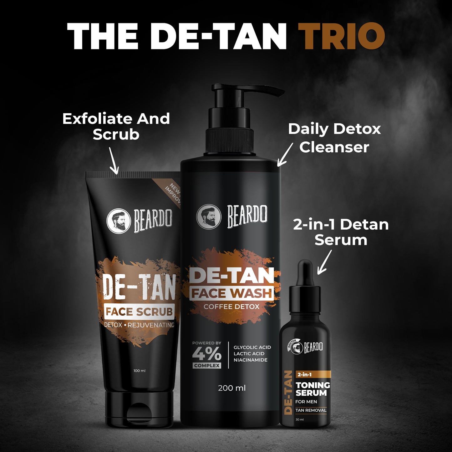 Beardo De-Tan Facewash for Men